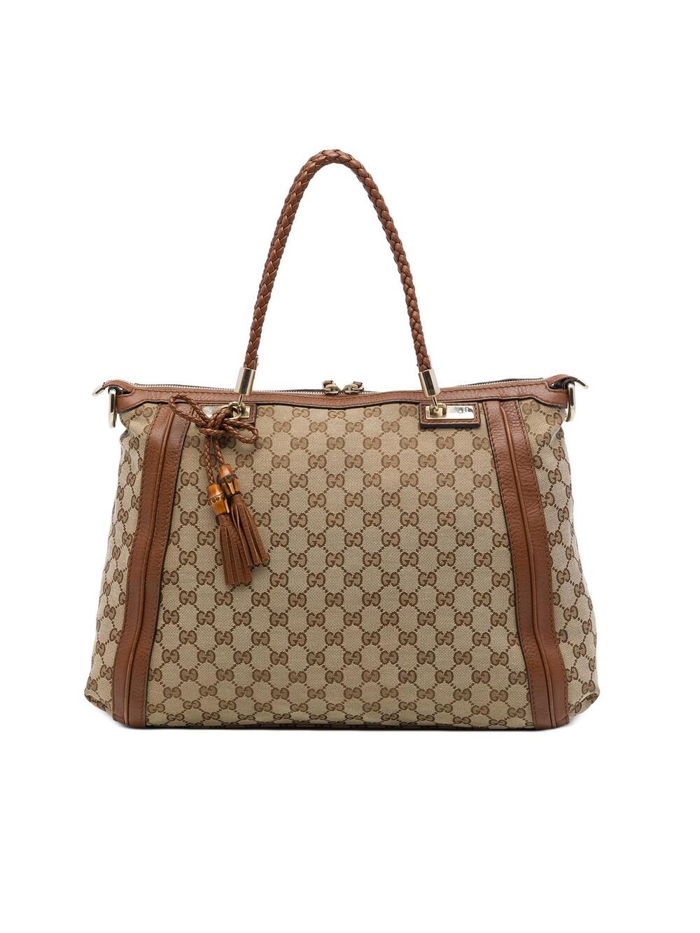 Gucci Gg Canvas Bella Convertible Tote #349212G54B